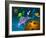 Landing of Aliens-sababa66-Framed Art Print