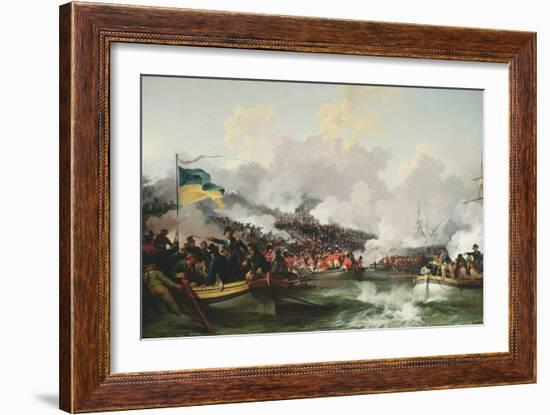 Landing of British Troops at Aboukir, 8 March 1801, 1802-Philip James De Loutherbourg-Framed Giclee Print