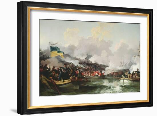 Landing of British Troops at Aboukir, 8 March 1801, 1802-Philip James De Loutherbourg-Framed Giclee Print