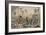 Landing of Julius Caesar, 1850-John Leech-Framed Giclee Print