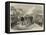 Landing of Sir Rutherford Alcock, Kcb, at Yokohama, Japan-null-Framed Premier Image Canvas