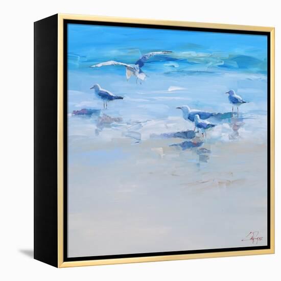 Landing-Craig Trewin Penny-Framed Stretched Canvas