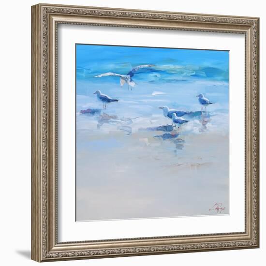 Landing-Craig Trewin Penny-Framed Art Print