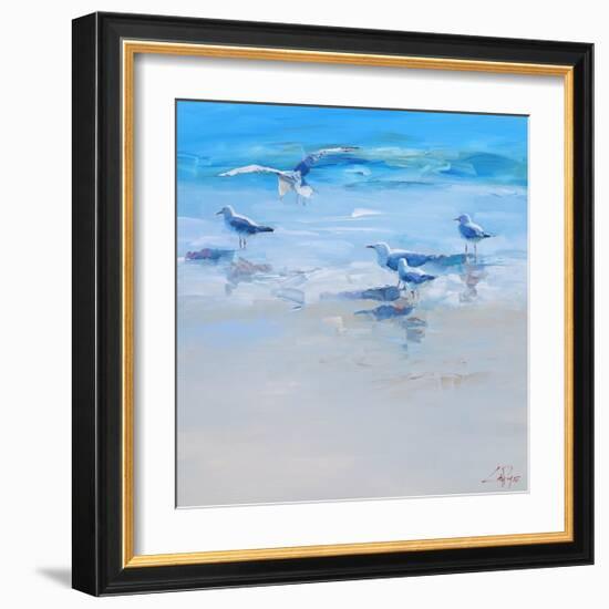 Landing-Craig Trewin Penny-Framed Art Print