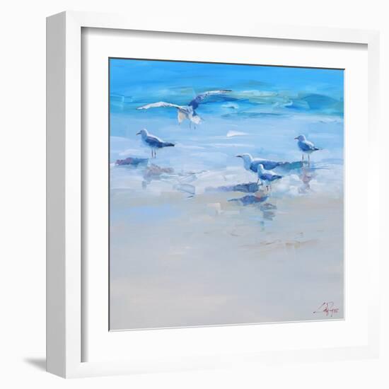 Landing-Craig Trewin Penny-Framed Art Print