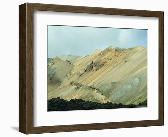 Landmannalaugar, Iceland, Polar Regions-Ethel Davies-Framed Photographic Print