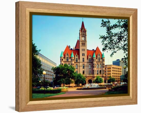 Landmark Center, St. Paul, Minnesota-Bernard Friel-Framed Premier Image Canvas