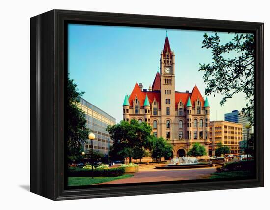 Landmark Center, St. Paul, Minnesota-Bernard Friel-Framed Premier Image Canvas