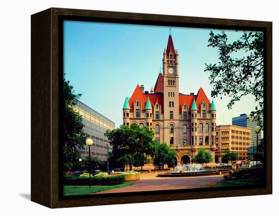 Landmark Center, St. Paul, Minnesota-Bernard Friel-Framed Premier Image Canvas