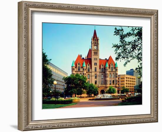 Landmark Center, St. Paul, Minnesota-Bernard Friel-Framed Photographic Print