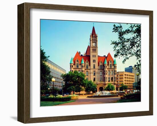 Landmark Center, St. Paul, Minnesota-Bernard Friel-Framed Photographic Print