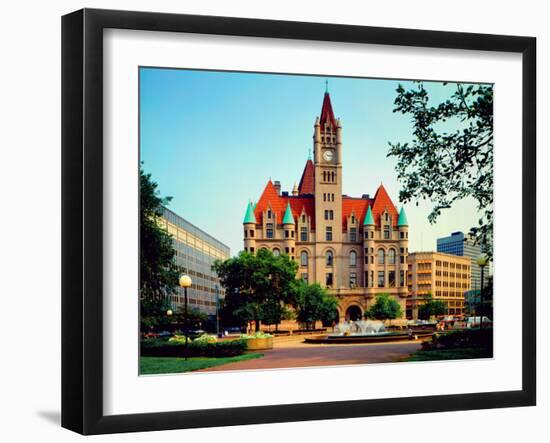 Landmark Center, St. Paul, Minnesota-Bernard Friel-Framed Photographic Print