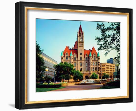 Landmark Center, St. Paul, Minnesota-Bernard Friel-Framed Photographic Print