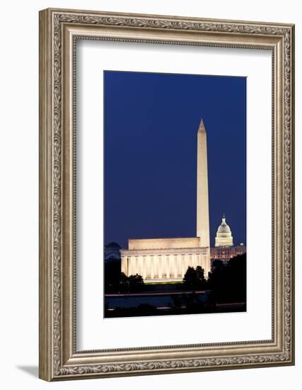 Landmarks in Washington, DC-Paul Souders-Framed Photographic Print