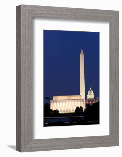 Landmarks in Washington, DC-Paul Souders-Framed Photographic Print