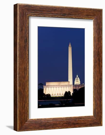 Landmarks in Washington, DC-Paul Souders-Framed Photographic Print