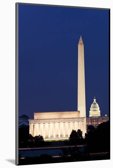 Landmarks in Washington, DC-Paul Souders-Mounted Photographic Print