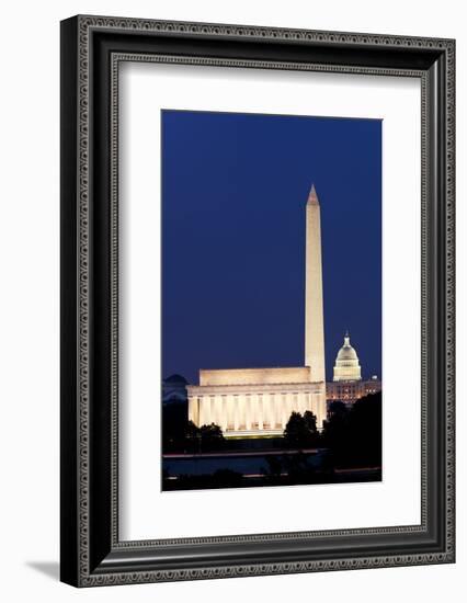 Landmarks in Washington, DC-Paul Souders-Framed Photographic Print