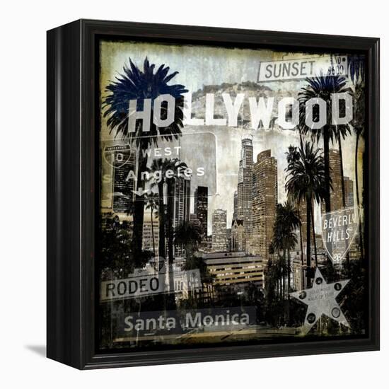 Landmarks L.A.-Dylan Matthews-Framed Stretched Canvas