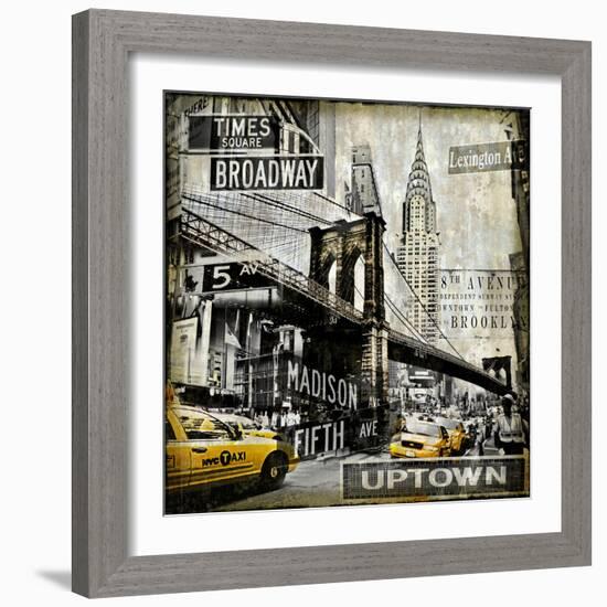 Landmarks NYC-Dylan Matthews-Framed Art Print