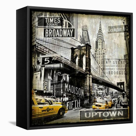 Landmarks NYC-Dylan Matthews-Framed Stretched Canvas