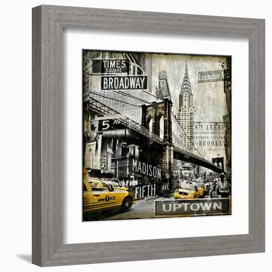 Landmarks NYC-Dylan Matthews-Framed Art Print