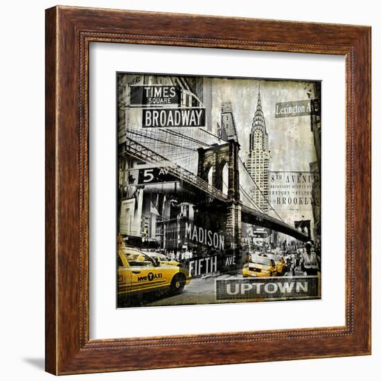 Landmarks NYC-Dylan Matthews-Framed Art Print