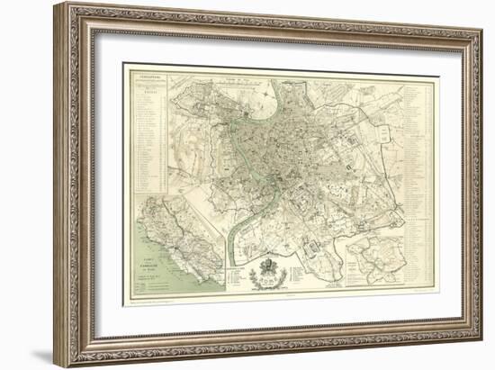 Landmarks of Rome-Felix Benoist-Framed Art Print