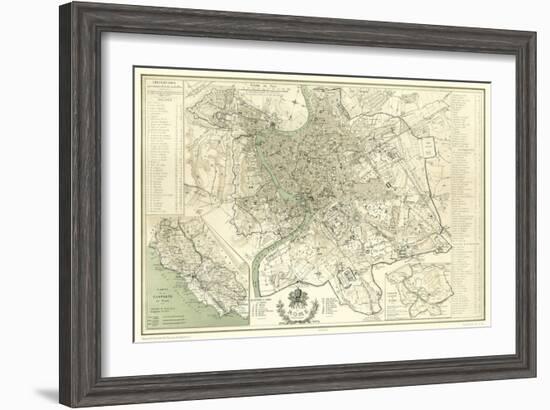 Landmarks of Rome-Felix Benoist-Framed Art Print