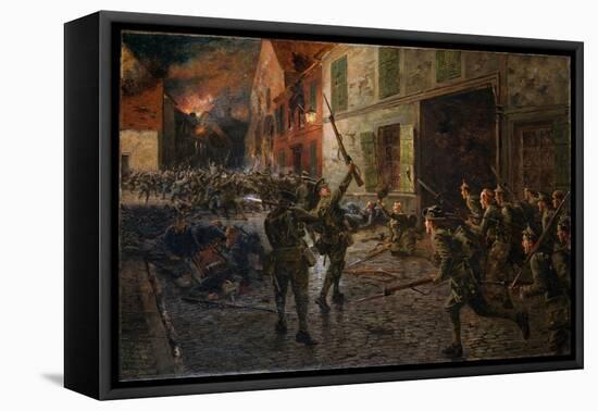 Landrecies, 25th August 1914, 1915-William Barnes Wollen-Framed Premier Image Canvas