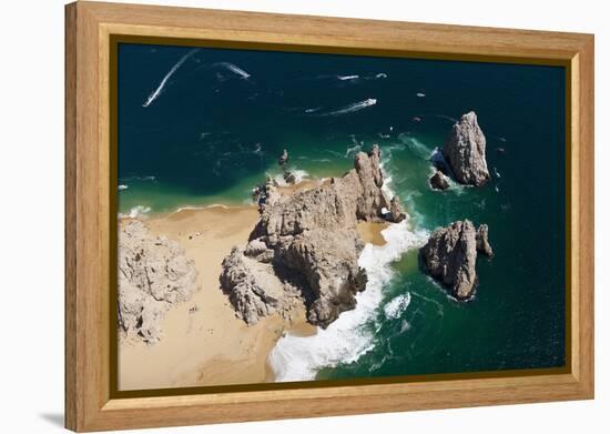 Lands End, Cabo San Lucas, Baja California Sur, Mexico-Reinhard Dirscherl-Framed Premier Image Canvas