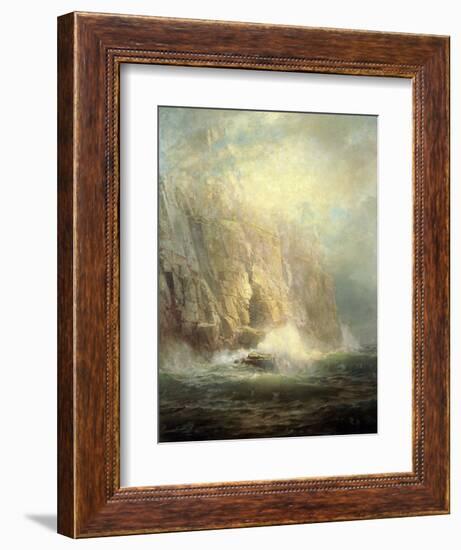 Lands End, Cornwall, 1888-William Trost Richards-Framed Premium Giclee Print