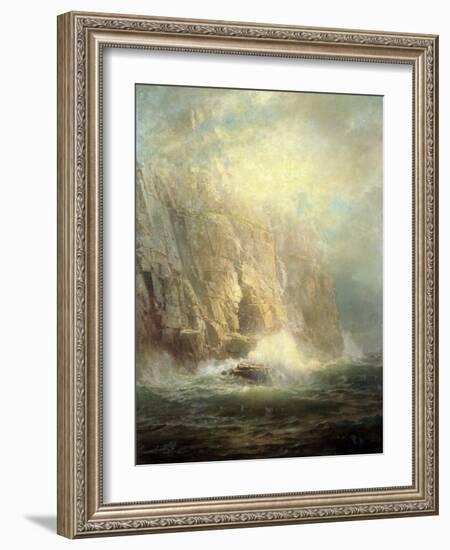 Lands End, Cornwall, 1888-William Trost Richards-Framed Giclee Print