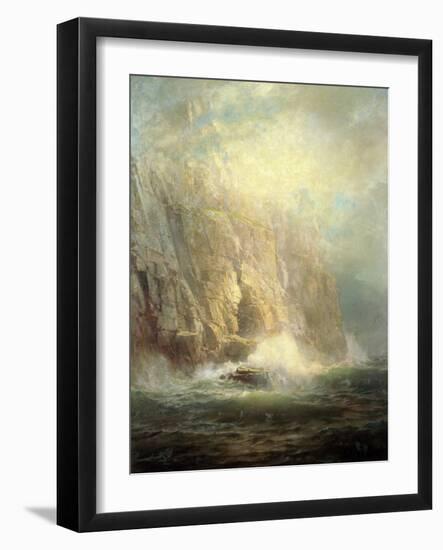 Lands End, Cornwall, 1888-William Trost Richards-Framed Giclee Print