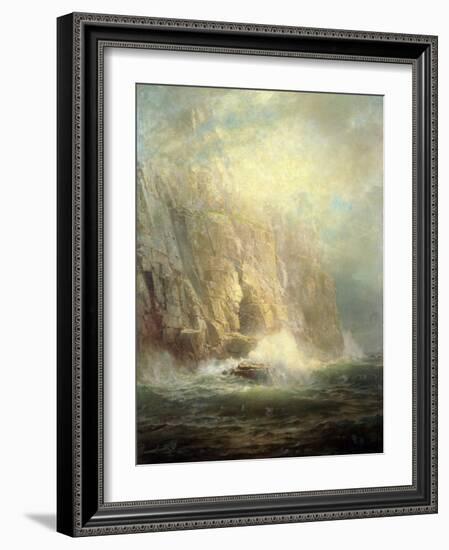 Lands End, Cornwall, 1888-William Trost Richards-Framed Giclee Print