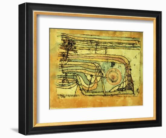 Landscaft im Pankenton-Paul Klee-Framed Giclee Print