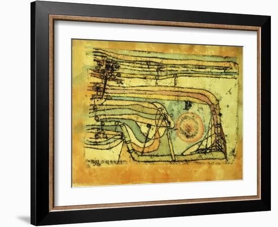 Landscaft im Pankenton-Paul Klee-Framed Giclee Print