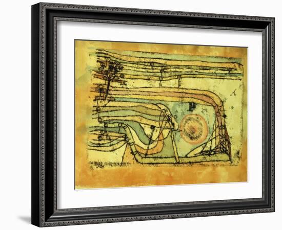 Landscaft im Pankenton-Paul Klee-Framed Giclee Print