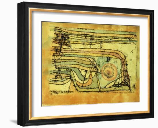 Landscaft im Pankenton-Paul Klee-Framed Giclee Print