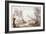 Landscape, 17th Century-Guercino-Framed Giclee Print