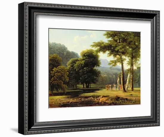 Landscape, 1804-Jean Victor Bertin-Framed Giclee Print