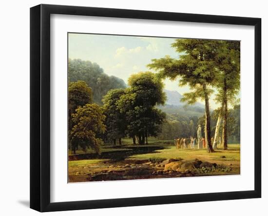 Landscape, 1804-Jean Victor Bertin-Framed Giclee Print