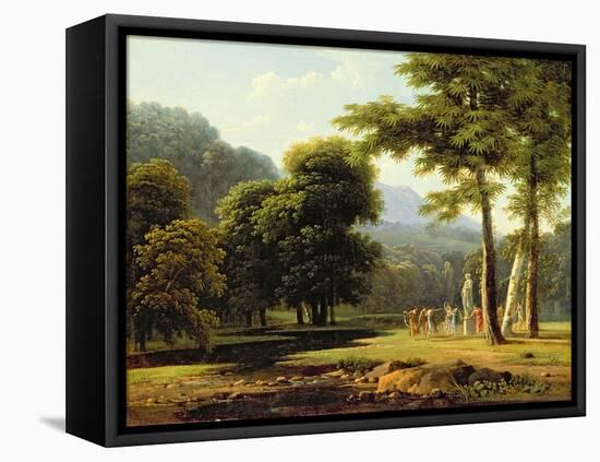 Landscape, 1804-Jean Victor Bertin-Framed Premier Image Canvas