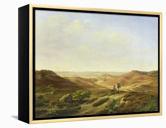 Landscape, 1835-John Wilhelm David Bantelmann-Framed Premier Image Canvas