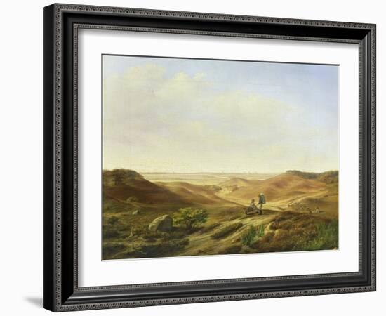 Landscape, 1835-John Wilhelm David Bantelmann-Framed Giclee Print