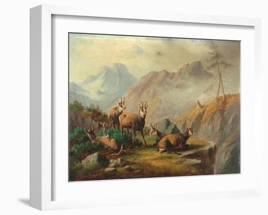 Landscape, 1870-Moritz Muller-Framed Giclee Print