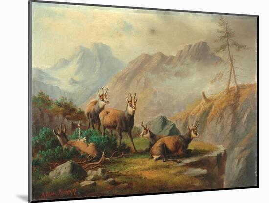 Landscape, 1870-Moritz Muller-Mounted Giclee Print
