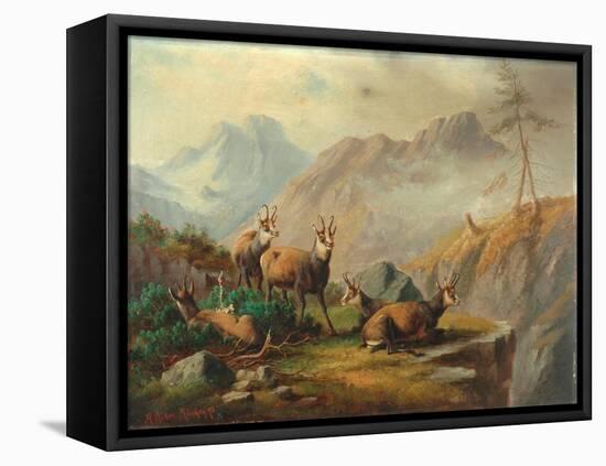 Landscape, 1870-Moritz Muller-Framed Premier Image Canvas