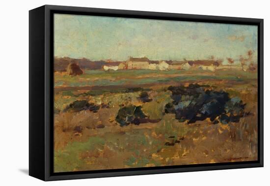 Landscape, 1884-Willard Leroy Metcalf-Framed Premier Image Canvas