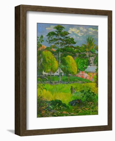 Landscape, 1901-Paul Gauguin-Framed Giclee Print